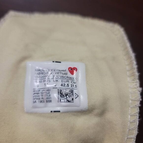 Converse Chuck Taylor  - Men's shoes - Size 9 - Women's shoes - Size 11 - Picture 11 of 11